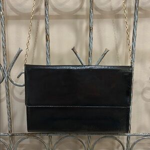 Halogen Black Shoulder Bag Classic Design